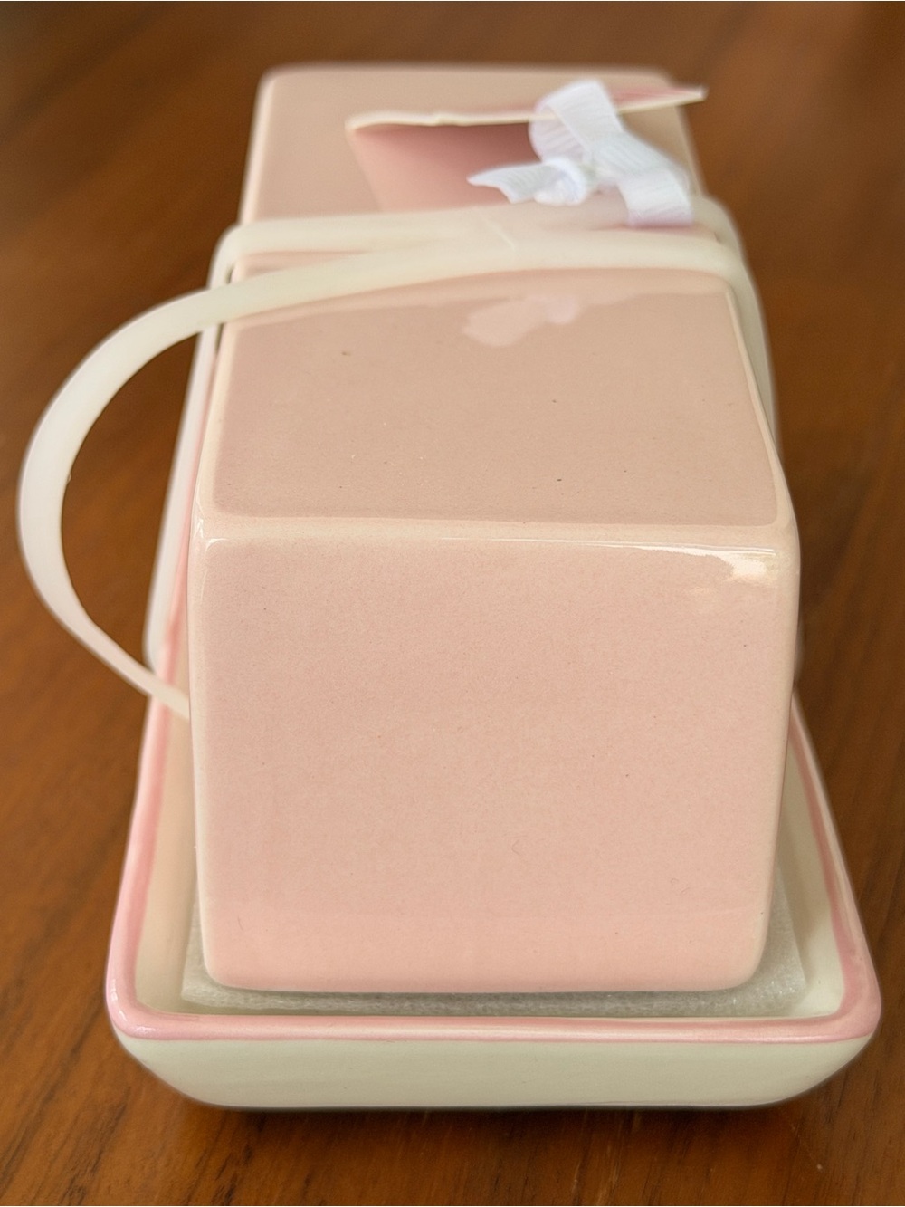 Dwell studio pink “buttah” butter dish container - Picture 7 of 7
